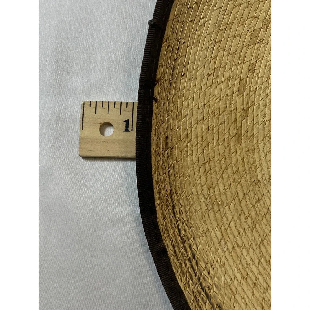 Justin‎ 20X Straw Cowboy Hat Natural Tan Western Wide Brim Made in Mexico 7 1/4